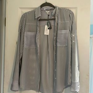 NTW Express Button Down Blouse